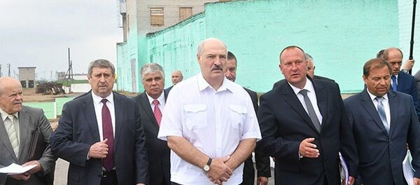 Рабочая поездка А.Лукашенко в Шкловский район - Sputnik Беларусь