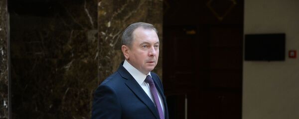 Міністр замежных спраў Уладзімір Макей Міністр замежных спраў Уладзімір Макей - Sputnik Беларусь