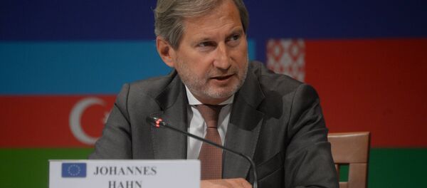 Еврокомиссар Йоханнес Хан - Sputnik Беларусь