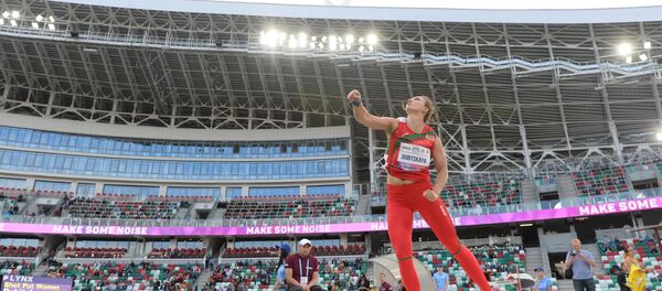 Матчевая встреча по легкой атлетике среди сборных Беларуси, Украины, стран Балтии и балканского региона - Sputnik Беларусь