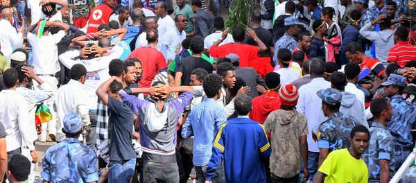 В Адис-Абебе во время митинга прогремел взрыв - Sputnik Беларусь