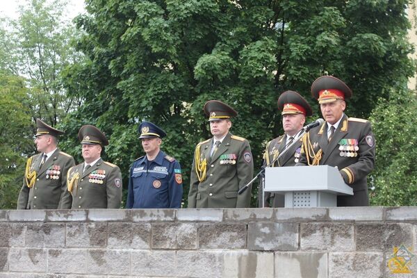 Выступление министра по чрезвычайным ситуациям Владимира Ващенко Выступление министра по чрезвычайным ситуациям Владимира Ващенко - Sputnik Беларусь