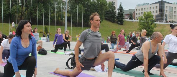 В марафоне участвовали и женщины, и мужчины - Sputnik Беларусь