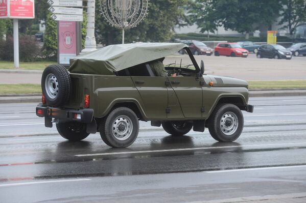 Военный автомобиль УАЗ - Sputnik Беларусь