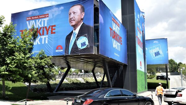 Предвыборная агитация в Турции - Sputnik Беларусь