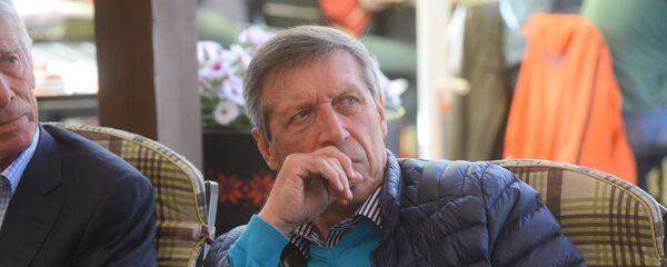 Белорусский вратарь Михаил Вергеенко - Sputnik Беларусь