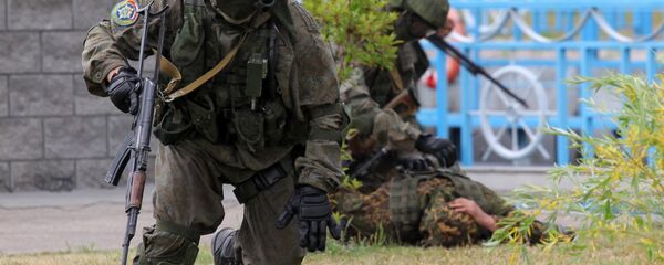 Учения Славянское братство, архивное фото - Sputnik Беларусь