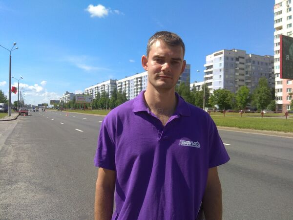 Главный судья соревнований Александр Мищенков Главный судья соревнований Александр Мищенков - Sputnik Беларусь