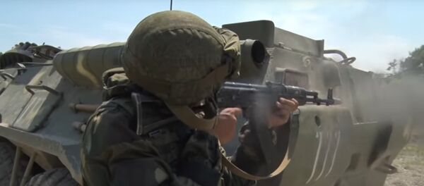 Counter terrorists win: кадры действий спецназа на Славянском братстве Counter terrorists win: кадры действий спецназа на Славянском братстве - Sputnik Беларусь