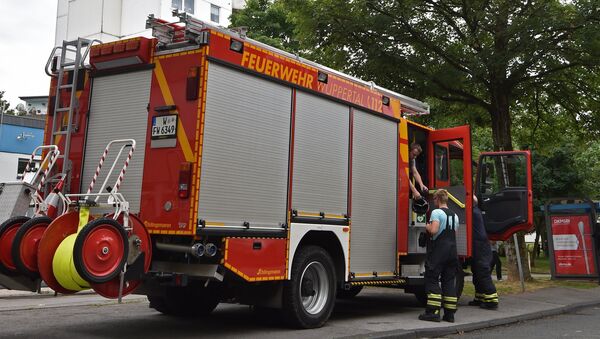 Пожарная машина в Германии, архивное фото - Sputnik Беларусь
