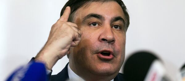 Экс-президент Грузии Михаил Саакашвили Экс-президент Грузии Михаил Саакашвили - Sputnik Беларусь