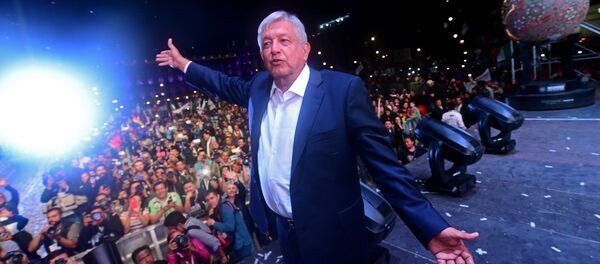 Президент Мексики Андрес Мануэль Лопес Обрадор - Sputnik Беларусь