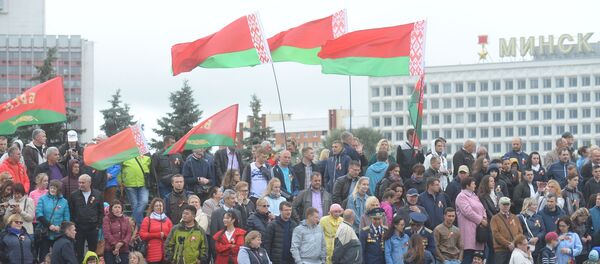 Белорусы отмечают День Независимости - Sputnik Беларусь
