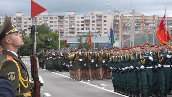 Как прошел парад в честь Дня Независимости в Минске - Sputnik Беларусь
