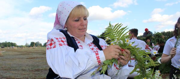 Як святкавалі Купалле пад Гродна Як святкавалі Купалле пад Гродна - Sputnik Беларусь