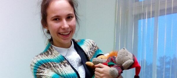 Выпускница школы агрогородка Федоры Виктория Терлецкая - Sputnik Беларусь