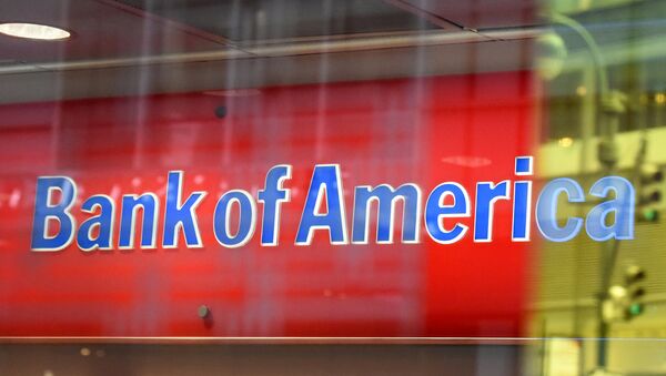 Логотип Bank of America в Нью-Йорке - Sputnik Беларусь
