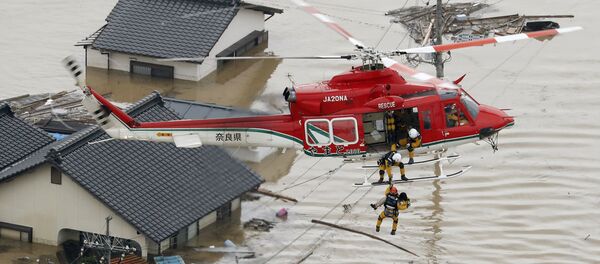 Последствия сильных ливней в Японии - Sputnik Беларусь