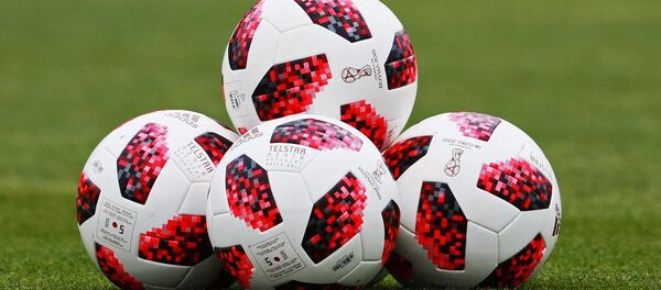 Мячи Чемпионата мира по футболу, архивное фото - Sputnik Беларусь
