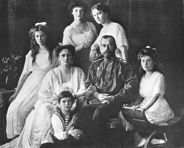 Царь Николай II и его семья в Санкт-Петербурге. Начало 1910-х гг. - Sputnik Беларусь