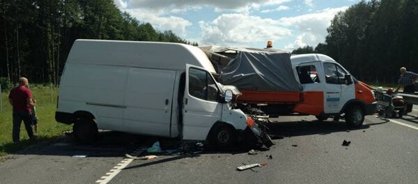 Место ДТП - Sputnik Беларусь