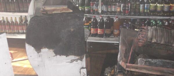 Пожар в магазине райпо под Быховом - Sputnik Беларусь