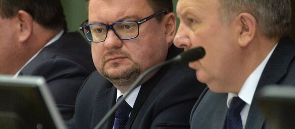 Игорь Лосицкий на коллегии Минздрава Игорь Лосицкий на коллегии Минздрава - Sputnik Беларусь