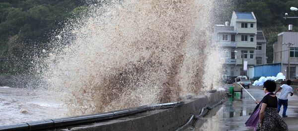 Тайфун Мария в Китае Тайфун Мария в Китае - Sputnik Беларусь