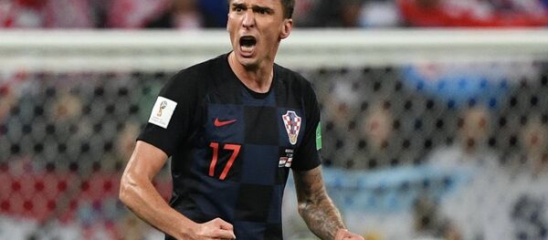 Хорватский нападающий Марио Манджукич - Sputnik Беларусь