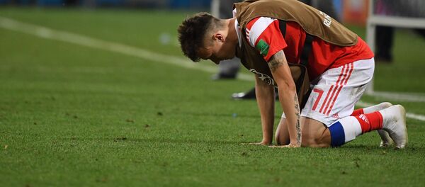 Российский полузащитник Александр Головин - Sputnik Беларусь