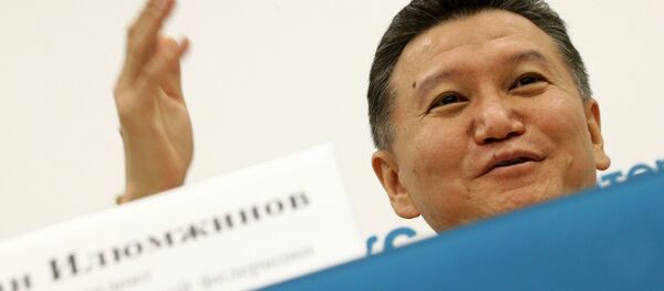 Президент Международной шахматной федерации (ФИДЕ) Кирсан Илюмжинов - Sputnik Беларусь