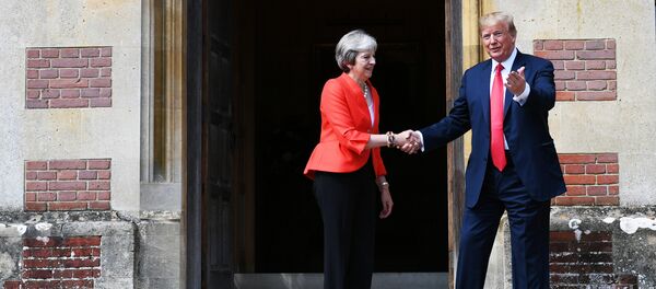 Встреча Дональда Трампа и Терезы Мэй - Sputnik Беларусь