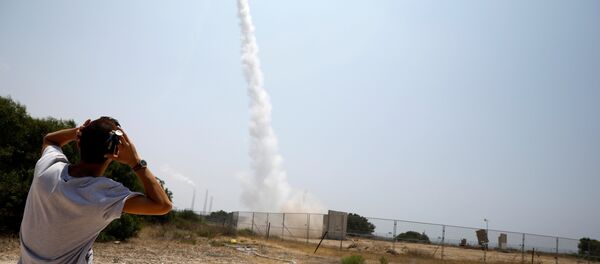 Запуск ракет в Израиле - Sputnik Беларусь
