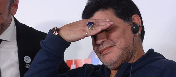 Новый перстень Диего Марадоны - Sputnik Беларусь