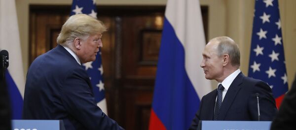 Встреча президента РФ Владимира Путина и президента США Дональда Трампа в Хельсинки - Sputnik Беларусь