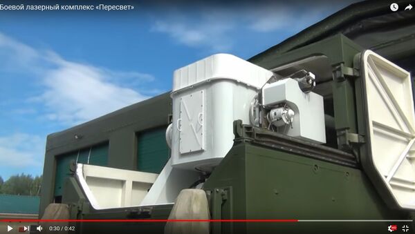 Оружие будущего: лазерный комплекс Пересвет показали на видео - Sputnik Беларусь