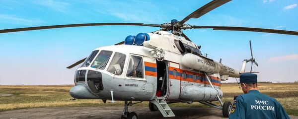 Вертолет Ми-8МТВ-2 МЧС России - Sputnik Беларусь