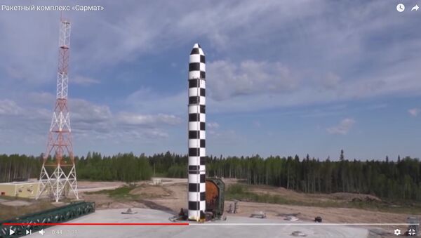 На замену Сатане: кадры развертывания ракетного комплекса Сармат - Sputnik Беларусь