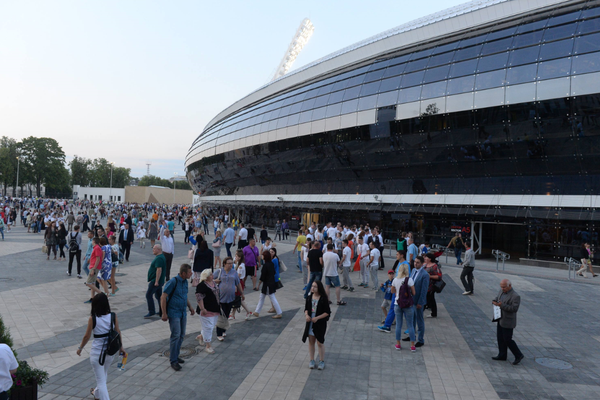 Некоторым минский стадион напомнил Борисов-Арену - Sputnik Беларусь