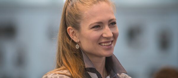 Чатырохразовая алімпійская чэмпіёнка Дар'я Домрачава Чатырохразовая алімпійская чэмпіёнка Дар'я Домрачава - Sputnik Беларусь