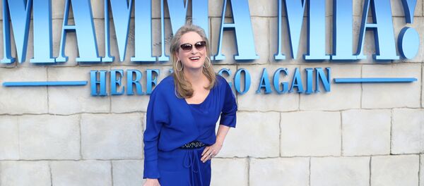 Актриса Мэрил Стрип на премьере фильма Mamma Mia! 2 - Sputnik Беларусь