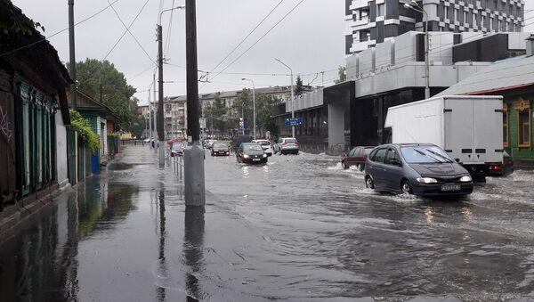 Потоп в Гомель 21 июля 2018 года - Sputnik Беларусь