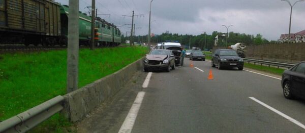 ДТП на трассе Минск - Нарочь - Sputnik Беларусь