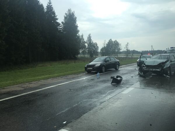 ДТП на трассе М3 - Sputnik Беларусь