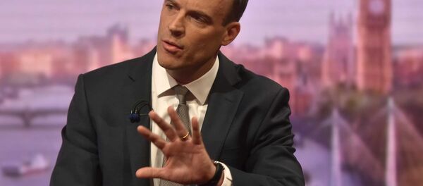 Британский министр по делам Brexit Доминик Рааб - Sputnik Беларусь