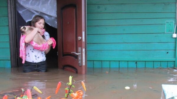 В воскресенье выпало 57 миллиметров осадков при среднемесячной норме в 75 миллиметров - Sputnik Беларусь