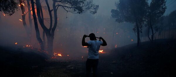 Пожары в Греции - Sputnik Беларусь