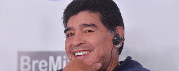 Футболист, председатель правления белорусского ФК Динамо-Брест Диего Марадона - Sputnik Беларусь