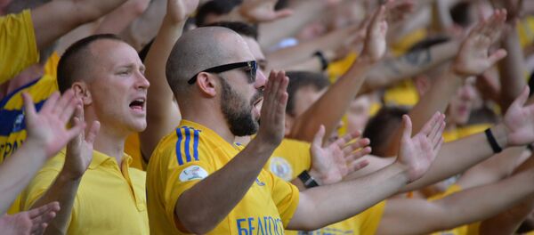 Болельщики БАТЭ Болельщики БАТЭ - Sputnik Беларусь