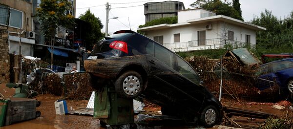 Наводнение в Греции - Sputnik Беларусь